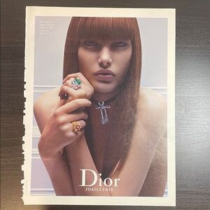 Dior Jewelry Ad Print